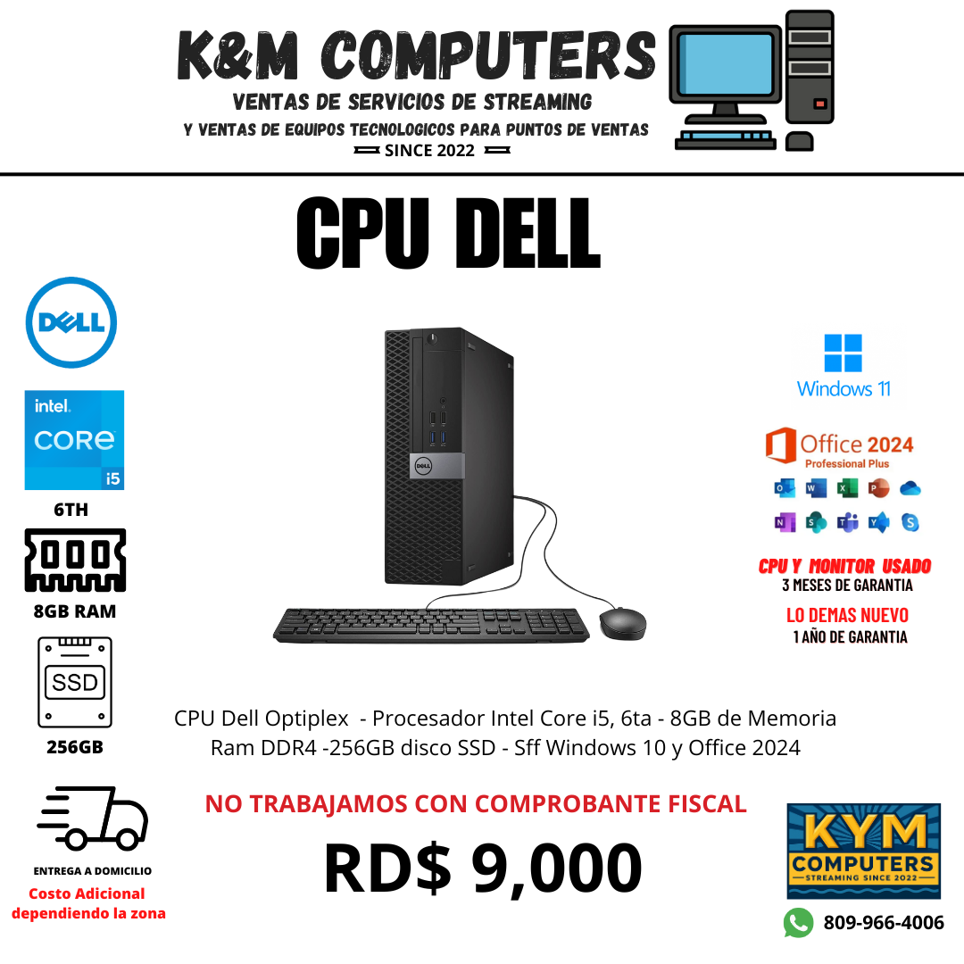 CPU Dell Optiplex