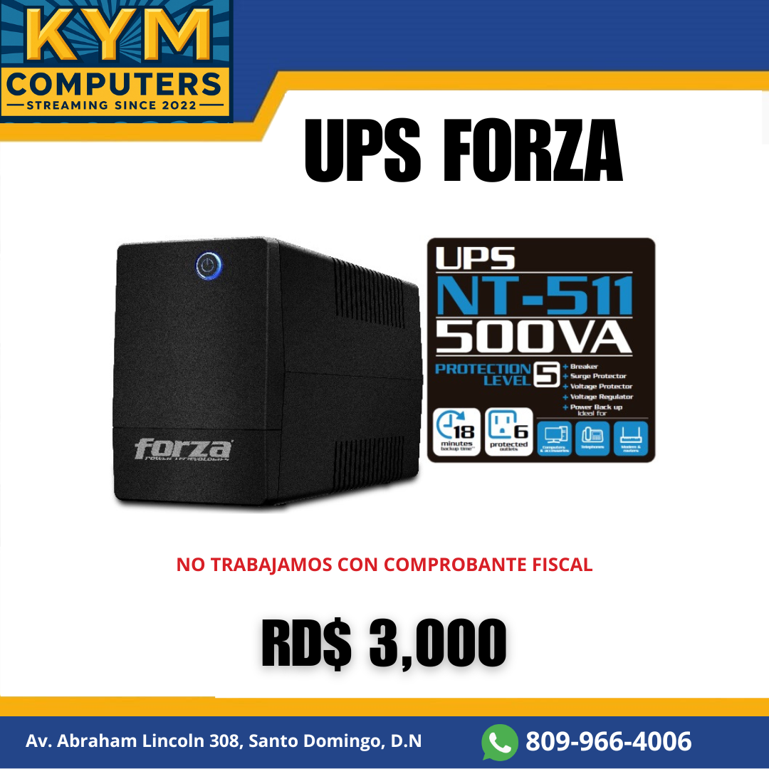 UPS Forza - Respaldo de energía