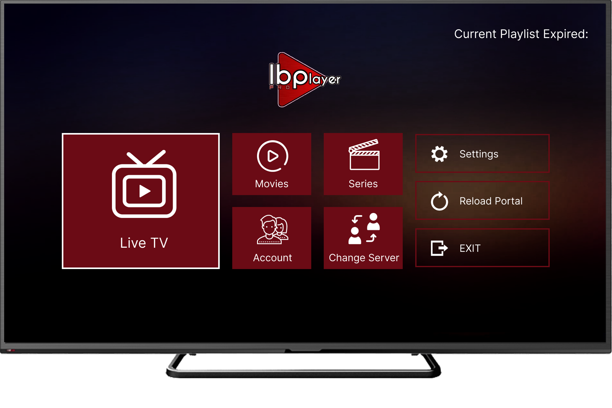 Logo Ibo Pro Player - IPTV Premium